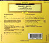 Boléro / Rhapsodie Espagnole / Iberia by Ravel / Debussy - CD Back Cover