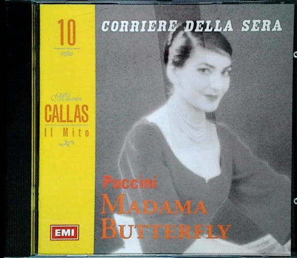 Madama Butterfly (Selezione) by Giacomo Puccini, Maria Callas - CD Album Cover
