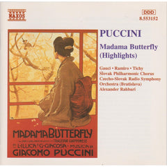 Madama Butterfly by Giacomo Puccini, Miriam Gauci, Yordy Ramiro, Georg Tichy, Slovak Philharmonic Chorus, Slovak Radio Symphony Orchestra, Alexander Rahbari (CD)