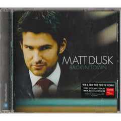 Back In Town by Matt Dusk (CD)