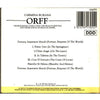 Carmina Burana by Carl Orff, Cesar Komzak, The Prague Symphony Orchestra, Chorus Boys Of The Prague Chapel - CD Image