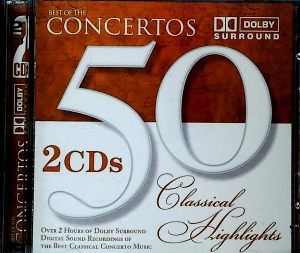 Best of the Concertos by Various Artists - CD Album Cover
