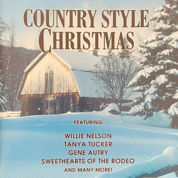 Country Style Christmas by Various - CD Album Cover