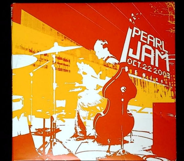 Benaroya Hall October 22nd 2003 by Pearl Jam - CD Album Cover