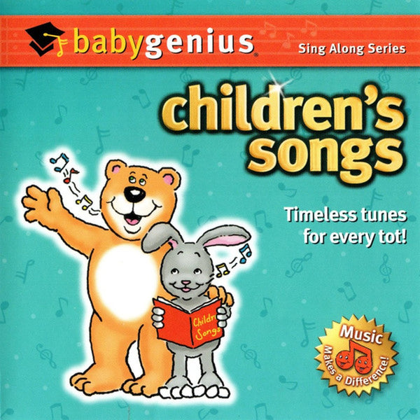 Children's Songs by Baby Genius (3) - CD Album Cover