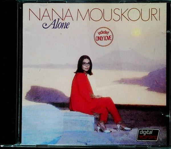 Alone by Nana Mouskouri - CD Album Cover