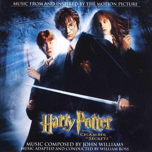 Harry Potter And The Chamber Of Secrets (Music From And Inspired By The Motion Picture) by John Williams (4) - CD Album Cover