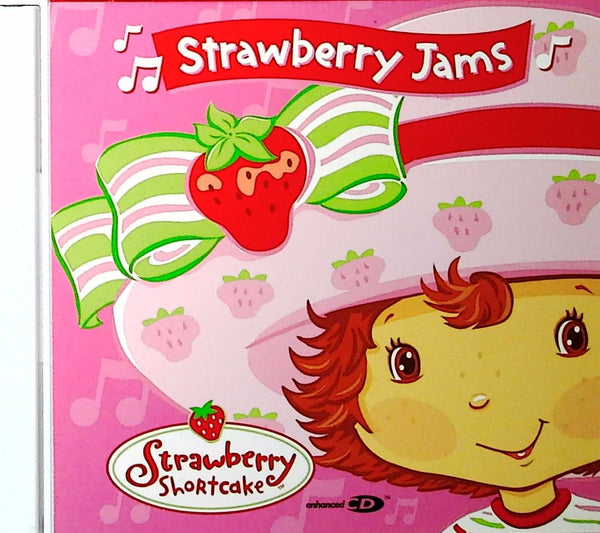 Strawberry Jams by Strawberry Shortcake - CD Album Cover
