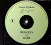 Dawn Upshaw - Sings Rodgers & Hart CD disc