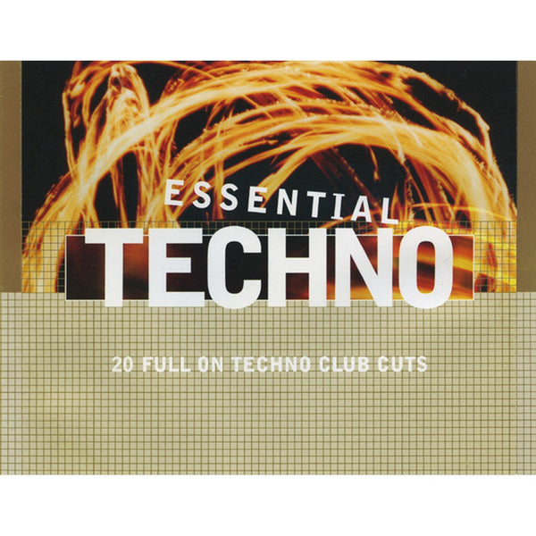 Essential Techno (20 Full On Techno Club Cuts) by Various - CD Album Cover