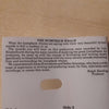 Beneath The Waves. Vocals By The Humpback Whales by Stefan Schramm, Jonas Kvarnström - CD Back Cover