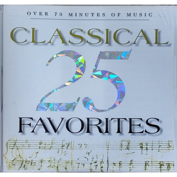 25 Classical Favorites by Various - CD Album Cover