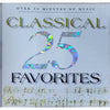 25 Classical Favorites by Various - CD Album Cover
