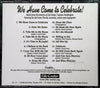 We Have Come to Celebrate! by Kenton Lee - CD Back Cover