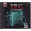 Overtures: Fidelio; Leonore No. 3; Prometheus; Coriolan; Egmont by Ludwig van Beethoven, London Philharmonic Orchestra, Klaus Tennstedt - CD Back Cover