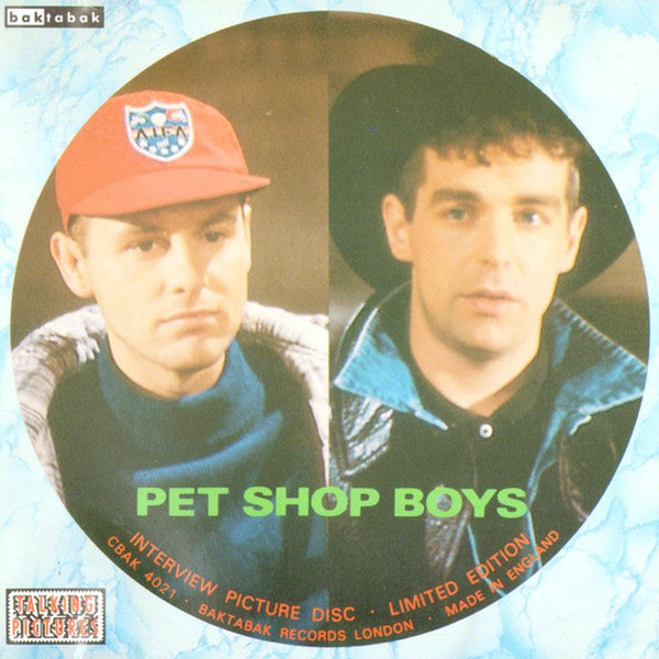 Interview Picture Disc by Pet Shop Boys - CD Album Cover
