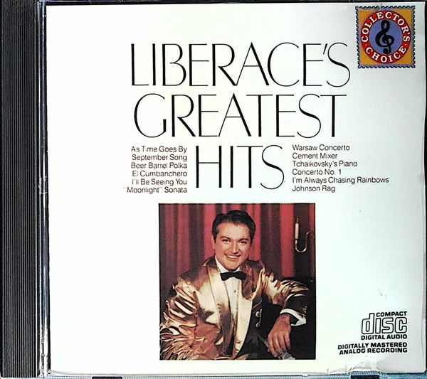 Greatest Hits by Liberace - CD Album Cover