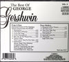 The Best Of by George Gershwin - CD Back Cover
