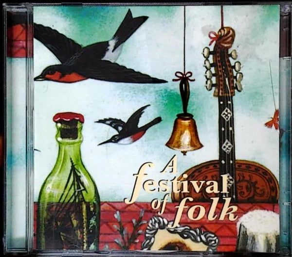 A Festival Of Folk by Various - CD Album Cover