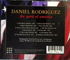 the spirit of america by DANIEL RODRIGUEZ - CD Back Cover