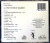 Meryl Streep - The Velveteen Rabbit CD back cover with track list