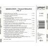 Meditation - Classical Relaxation, Vol. 4 by Various - CD Back Cover