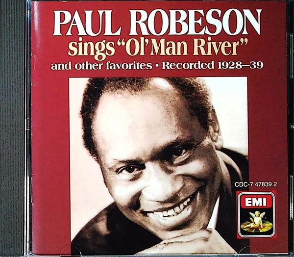 sings "Ol'Man River" and other favorites by PAUL ROBESON - CD Album Cover