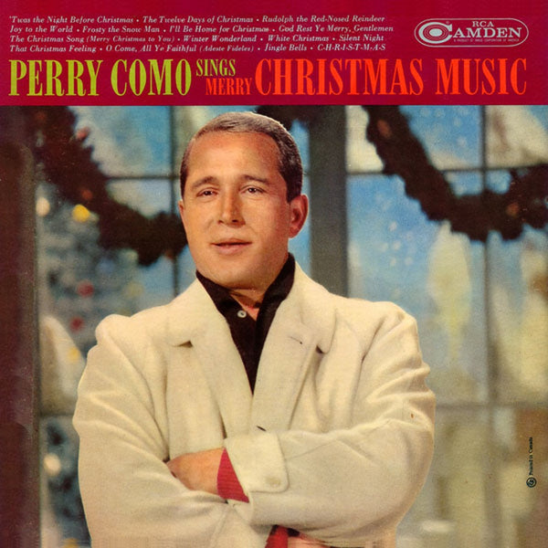 Perry Como Sings Merry Christmas Music by Perry Como - CD Album Cover