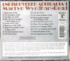 UNDISCOVERED AUSTRALIA by MARTYN WYNDHAM-READ - CD Back Cover