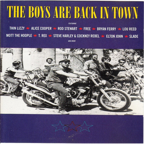 The Boys Are Back In Town by Various - CD Album Cover