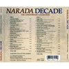 Narada. Decade: The Anniversary Collection by Various - CD Back Cover