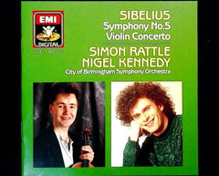 Sibelius - Symphony No. 5 / Violin Concerto (CD) | Classical Near Mint