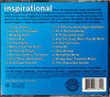 Elvis - Inspirational CD back cover with track list