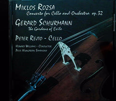 Concerto for Cello and Orchestra op. 32 by Miklos Rozsa (CD)