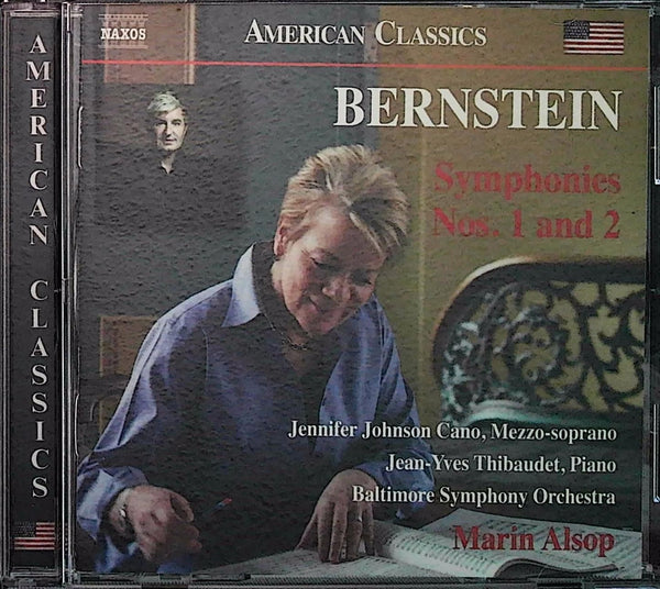 Bernstein - Symphonies Nos. 1 and 2 (2016) CD front cover