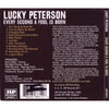 Every Second A Fool Is Born by Lucky Peterson - CD Back Cover