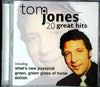 20 Great Hits by Tom Jones - CD Album Cover