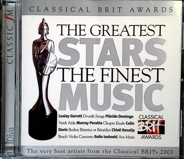 The Greatest Stars The Finest Music by Various Artists - CD Album Cover