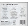 The Best Of Henry Mancini by Henry Mancini And His Orchestra - CD Back Cover
