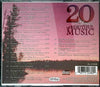 20 Years Of Beautiful Music by 101 Strings - CD Back Cover