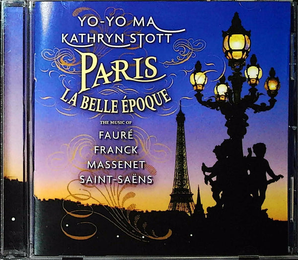 Paris: La Belle Époque by Yo-Yo Ma - CD Album Cover