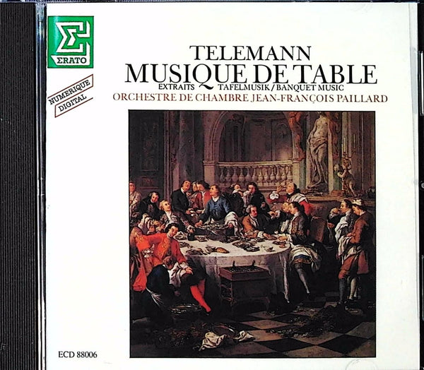 Musique de Table by Telemann - CD Album Cover