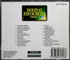 Holiday Favourites Volume II by Various - CD Back Cover