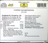 Symphony No. 9 "Choral" by Ludwig van Beethoven - CD Back Cover