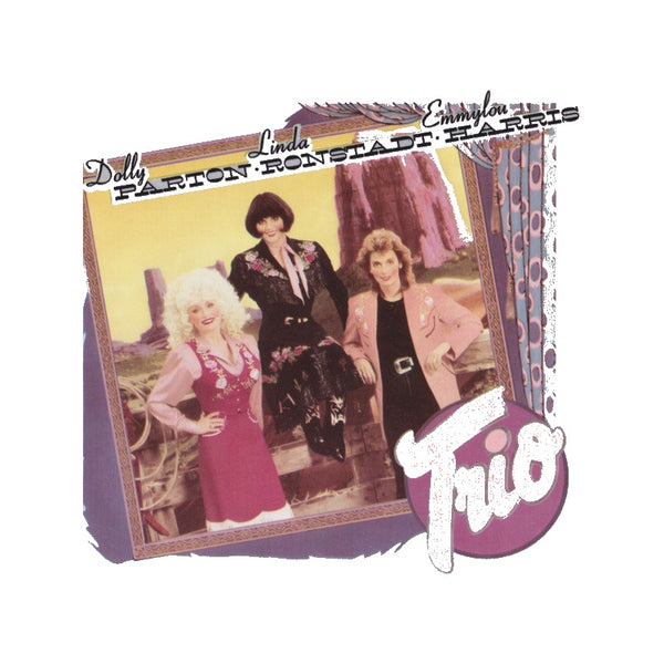 Trio by Dolly Parton, Linda Ronstadt, Emmylou Harris - CD Album Cover