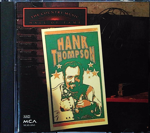 Country Music Hall Of Fame Series by Hank Thompson - CD Album Cover