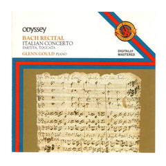 Bach Recital - Italian Concerto - Partita, Toccata by Johann Sebastian Bach, Glenn Gould (CD)
