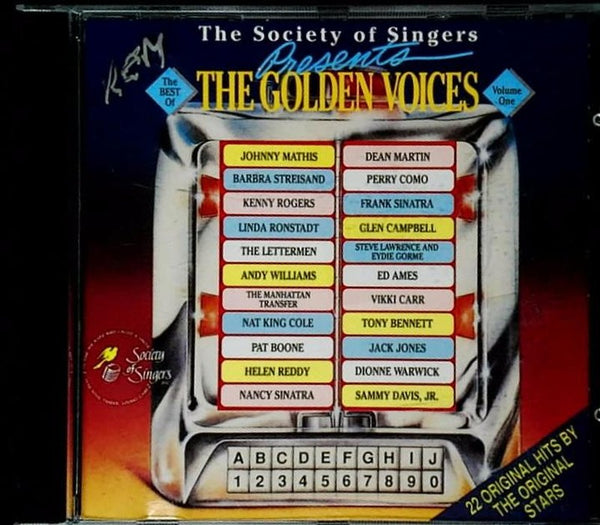 The Society Of Singers Presents:  The Best Of The Golden Voices - Volume One by Various - CD Album Cover