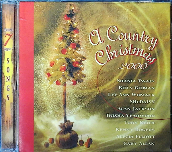 Various Artists - A Country Christmas 2000 CD front cover