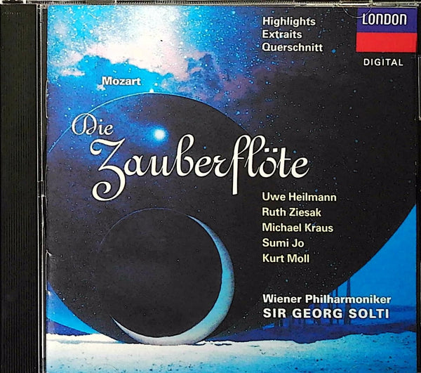 Mozart - Die Zauberflöte CD front cover